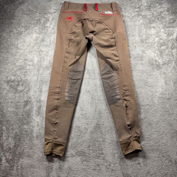 Smartpak Piper Pants Women Breeches Equestrian Horse Riding Brown 24L I216 - Picture 4 of 11